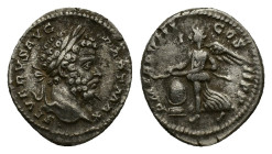 Septimius Severus (193-211). AR Denarius (16,07 mm, 3,00 g). Rome, AD 198-200. RIC 152. About very fine.