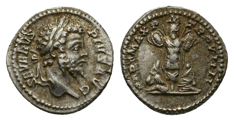 Septimius Severus (193-211). AR Denarius (17,94 mm, 3,68 g). Rome, AD 201. RIC 1...