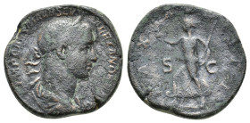Severus Alexander (222-235). Æ Sestertius (28,48 mm, 18,48 g). Rome, AD 222-231. RIC 592. Good fine.