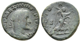 Maximinus I (235-238). Æ Sestertius (27,17 mm, 22,50 g). Rome, AD 236-237. RIC 67. About very fine.
