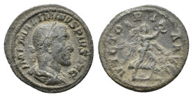 Maximinus I (235-238). AR Denarius (19,31 mm, 2,64 g). Rome. RIC 16; RSC 99a. About very fine.