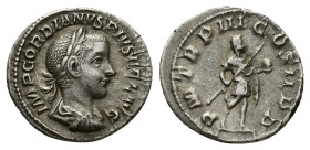 Gordian III (238-244). AR Denarius (19,17 mm, 2,74 g). Rome, AD 241. RIC 115; RSC 243. Very fine.