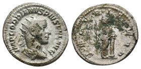 Gordian III (238-244). AR Antoninianus (22,12 mm, 5,55 g). Rome, AD 244. RIC IV 151; RSC 327. Very fine.