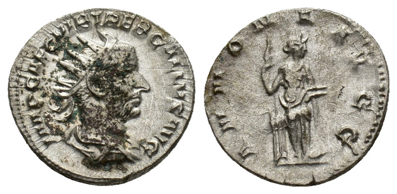 Trebonianus Gallus (251-253). AR Antoninianus (20,04 mm, 3,50 g). Rome, AD 251-2...