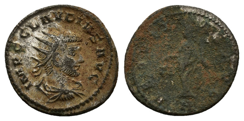 Claudius II (268-270). Æ Antoninianus (19,9 mm, 3,89 g). Rome. For the type RIC ...