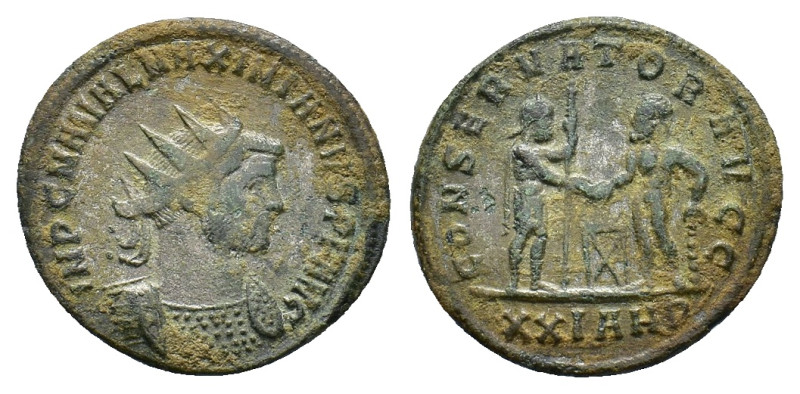 Maximianus (286-305). Æ Antoninianus (17,63 mm, 3,13 g). Siscia, AD 289-290. RIC...