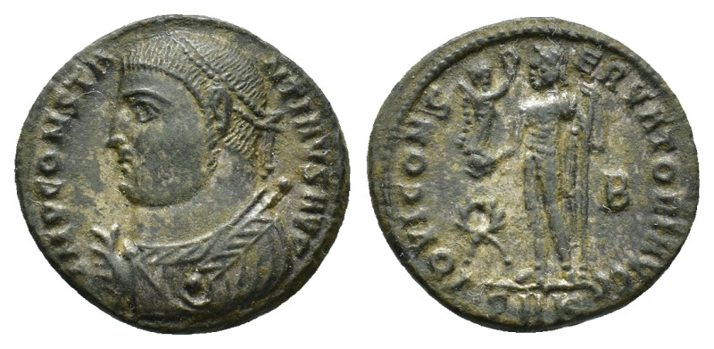 Constantine I (306-337). Æ Follis (18,59 mm, 3,28 g). Cyzicus, AD 313-315. RIC 8...