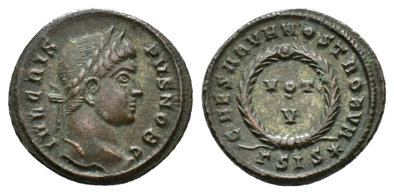 Crispus (Caesar, 317-326). Æ Follis (18,62 mm, 3,17g). Siscia, AD 320-321. RIC 1...