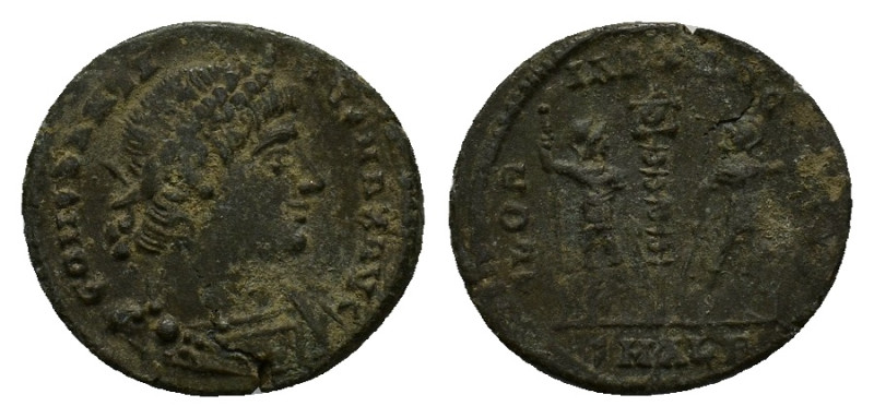 Conastantine II (337-340 AD). Æ Follis (15,13 mm, 1,78 g). Alexandria. RIC 13. V...