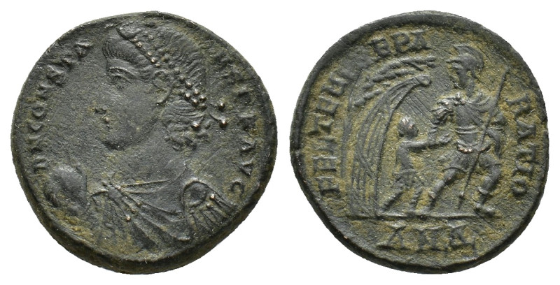 Constans (337-350). Æ Follis (18,79 mm, 5,70 g). Antioch. RIC 126. Very fine.