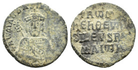 Constantine VII and Romanus I (913-959). Æ Follis (23,93 mm, 7,00 g). Sear 1760. Good fine.