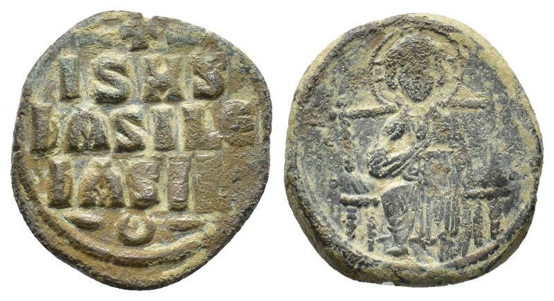 Anonymous. Time of Constantine IX (1042-1055). Æ 40 Nummi (24,08 mm, 9,67 g). Co...