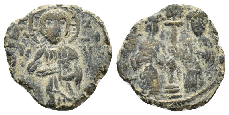 Constantine X and Eudocia (1059-1067). Æ 40 Nummi (23,43 mm, 7,62 g). Sear 1853....