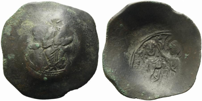 Manuel I (1143-1180). BI Aspron Trachy (29mm, 3.47g, 6h). Constantinople, 1167-1...