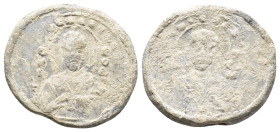 Byzantine Lead Seal (29,39 mm, 18,02 g). Fine.