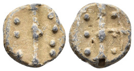 Byzantine Lead Seal (18,99 mm, 18,99 g). Very fine.
