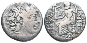 Tetradrachm AR
Seleukid Kingdom, Philip I Philadelphos, 95/4-76/5 BC
25 mm, 13,80 g