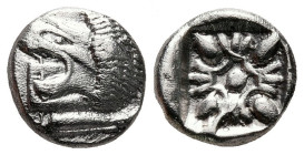 Diobol AR
Ionia, Miletos, c. 520-490 BC
10 mm, 1,10 g