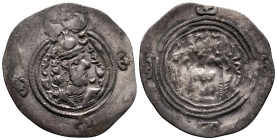 Drachm AR
Sasanian Kingdom, Husrav (Khosrau) II (591-628)
33 mm, 4,03 g