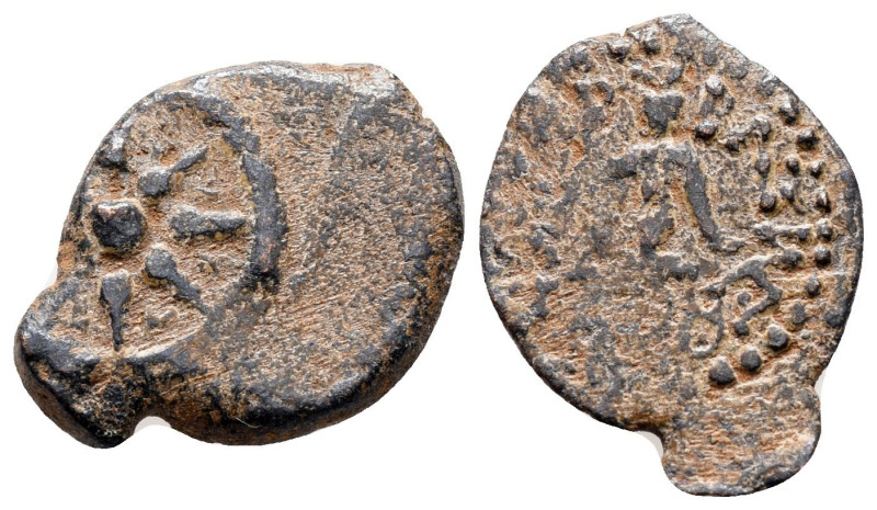 Prutah Æ
Judaea, Jerusalem, Hasmoneans, Alexander Jannaios (Yehonatan) 103-76 B...