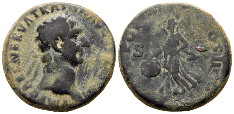 As Æ
Trajan (98-117), Rome
27 mm, 11,08 g