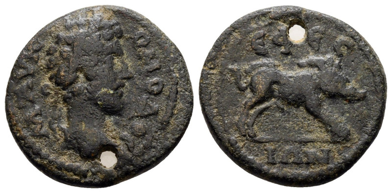 Bronze Æ
Ionia, Ephesos, Commodus AD 180-192
18 mm, 3,30 g