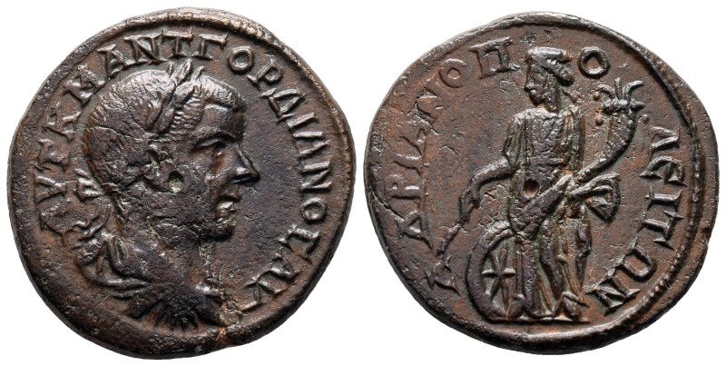 Bronze Æ
Thrace, Hadrianopolis, Gordian III (238-244)
27 mm, 10,09 g