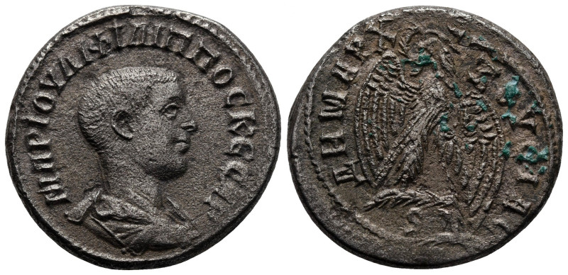 Tetradrachm BI
Seleucis and Pieria, Antioch, Philip II AD 247-249
27 mm, 10 g