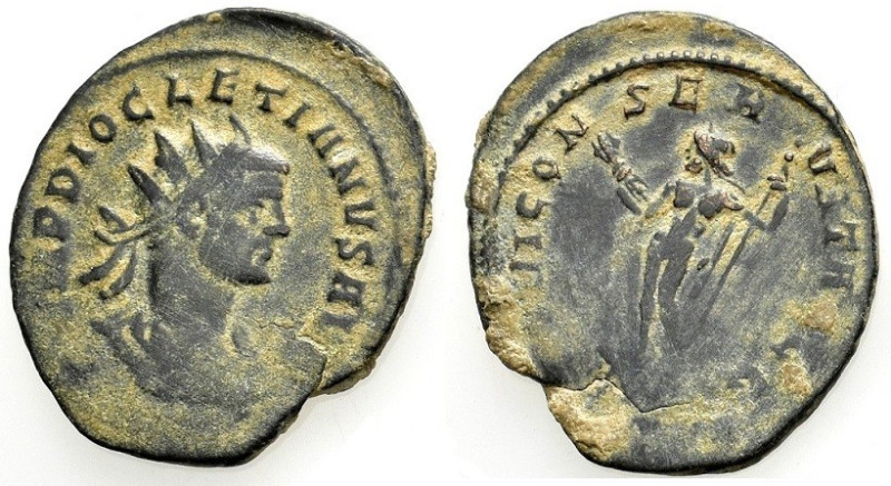 Antoninianus Æ
Diocletian (284-305)
25 mm, 3,80 g