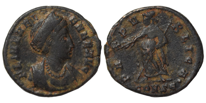 Follis Æ
Helena, Augusta, 324-328/30, Constantinople, FL IVL HELENAE AVG Diadem...