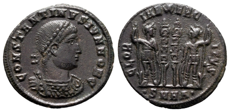 Follis Æ
Constantine II, as Caesar (317-337), Heraclea
18 mm, 1,72 g