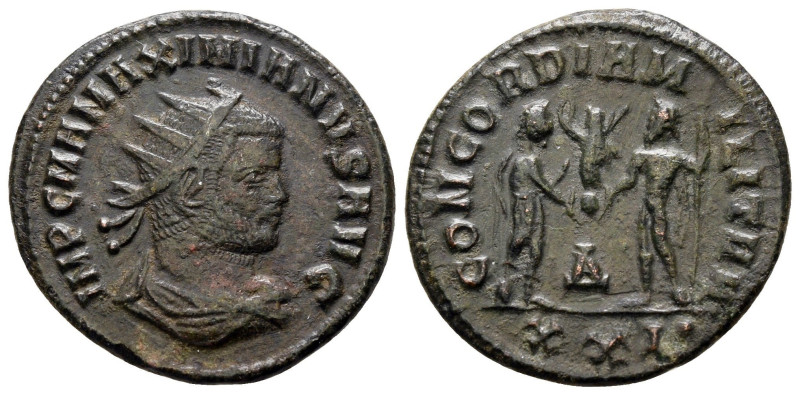 Radiatus Æ
Maximianus Herculius (286-305), Heraclea
22 mm, 3,56 g