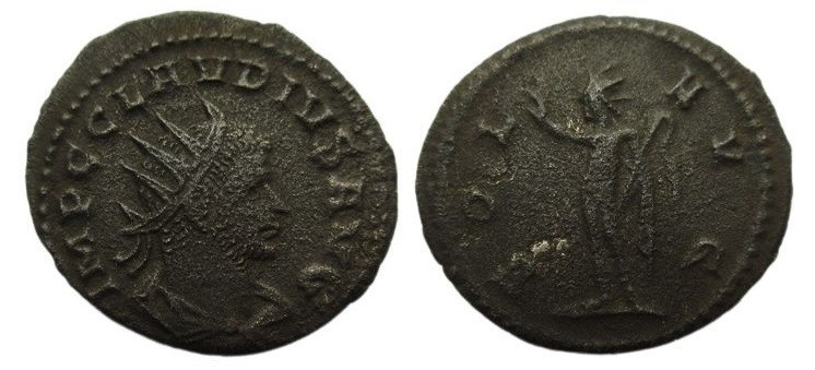 Antoninianus Æ
I
Claudius II Gothicus (268-270)
22 mm, 4,02 g