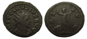 Antoninianus Æ
I
Claudius II Gothicus (268-270)
22 mm, 4,02 g