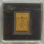1/500 Oz Gold (999/1000), Leonardo da Vinci, 2021