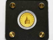 1/500 Oz Gold (999/100), Dresdner Frauenkirche,3000 Francs (Chad)