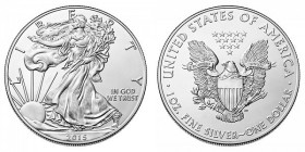 1 OZ AR
USA, Walking Liberty / Eagle, 2015
40 mm, 31,10 g