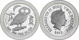 1 OZ AR
Niue, Owl, 2017
31,10 g