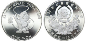 5000 Won AR
Korea, Olympic Games 1988, 1/2 oz
16,81 g