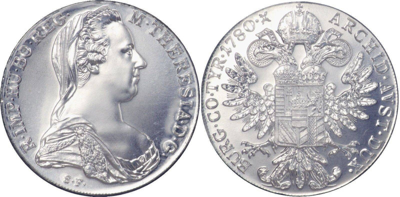 Taler AR
Austria Maria Theresia, 1780, restrike
27,66 g