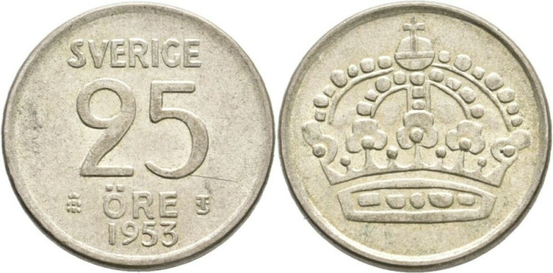 25 Öre AR
Sweden, 1953