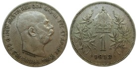 1 Krone AR Austria, Franz Joseph (1848-1916), 1913
4,98 g