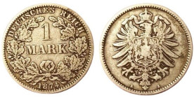 1 Mark AR
Germany, A, 1874, Silver 900/1000
5,55 g
KM #7; J. 9