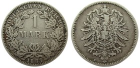 1 Mark AR
Germany, A, 1881, Silver 900/1000
5,55 g
KM #7; J. 9