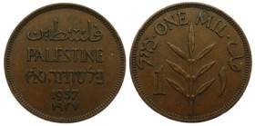 1 Mil
British Palestine, 1937