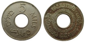 5 Mils
British Palestine,1939
