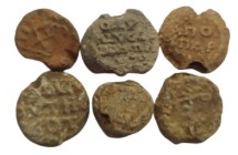 Lot of 6 Byzantine Seals