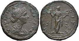 Faustina II (moglie di Marco Aurelio) Sesterzio - Busto a d. - R/ Venere stante a d. - RIC 1638 AE (g 20,06) Depositi
BB