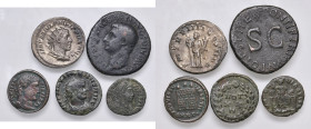 Lotto di cinque bronzetti romani
MB-BB
