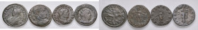 Lotto di quattro monete romane
MB-qBB
